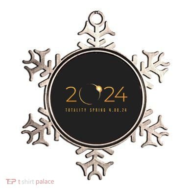 2024 Solar Eclipse American Totality Spring 4.08.24 Ornament