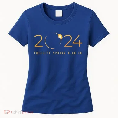 2024 Solar Eclipse American Totality Spring 4.08.24 Women's T-Shirt