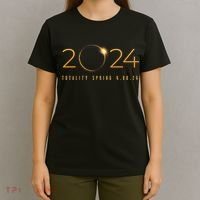 2024 Solar Eclipse American Totality Spring 4.08.24 T-Shirt thumb 4