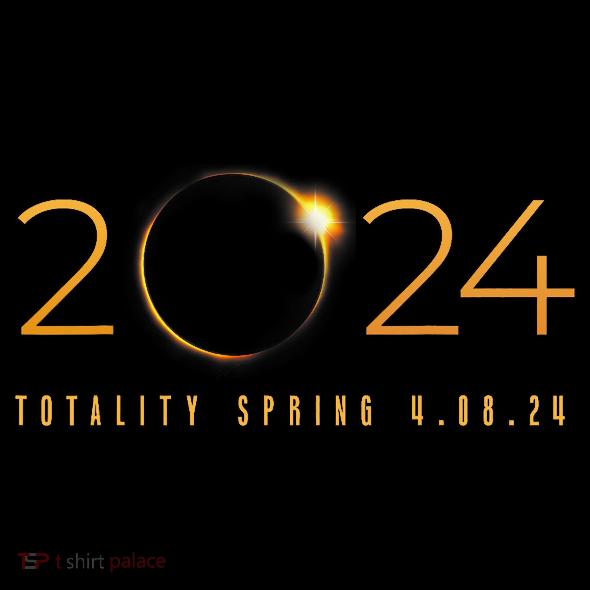 2024 Solar Eclipse American Totality Spring 4.08.24 T-Shirt