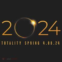 2024 Solar Eclipse American Totality Spring 4.08.24 Beanie thumb 2