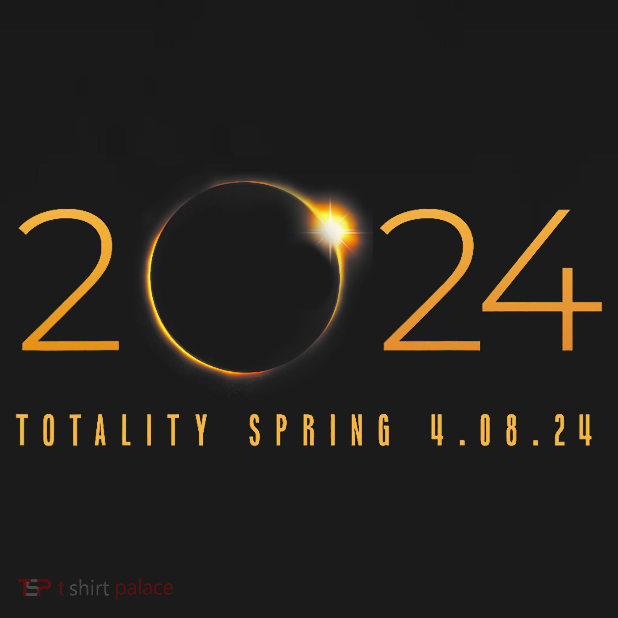 2024 Solar Eclipse American Totality Spring 4.08.24 Ornament