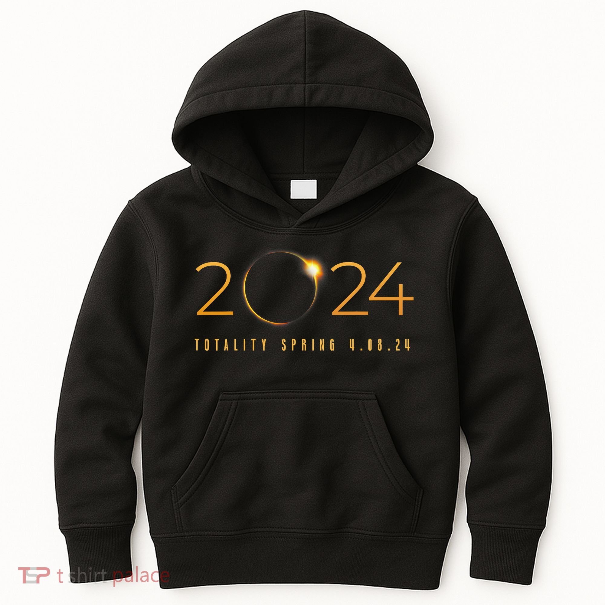 2024 Solar Eclipse American Totality Spring 4.08.24 Kids Hoodie