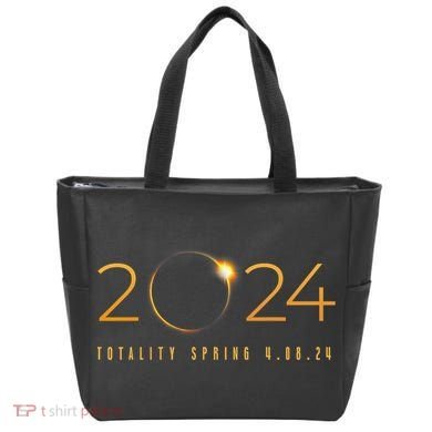 2024 Solar Eclipse American Totality Spring 4.08.24 Tote Bag