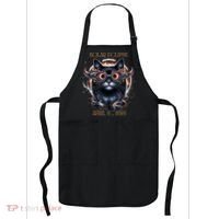 2024 Solar Eclipse Fantasy Cat Wearing Solar Eclipse Glasses Apron thumb 0