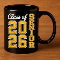 2026 Senior Graduation 11oz C Handle Ceramic Mug thumb 3