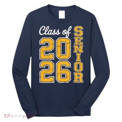 2026 Senior Graduation Long Sleeve Shirt