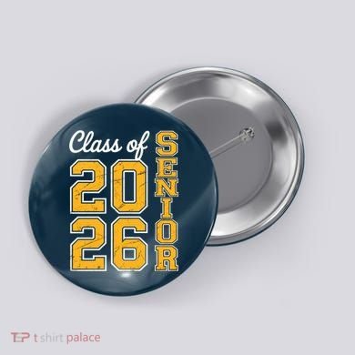 2026 Senior Graduation Button