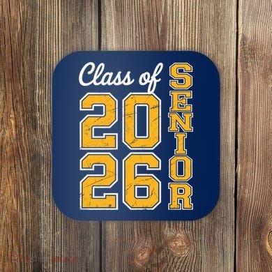 2026 Senior Graduation Coaster