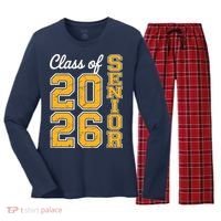 2026 Senior Graduation Women's Long Sleeve Flannel Pajama Set  thumb 0
