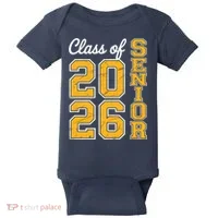 2026 Senior Graduation Baby Bodysuit thumb 0