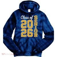 2026 Senior Graduation Tie Dye Hoodie thumb 0