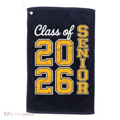2026 Senior Graduation Golf Towel