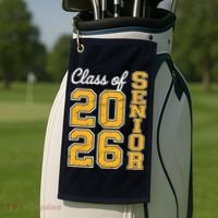 2026 Senior Graduation Golf Towel thumb 2
