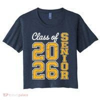 2026 Senior Graduation Women's Crop Top Tee thumb 0
