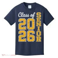 2026 Senior Graduation Kids T-Shirt thumb 0