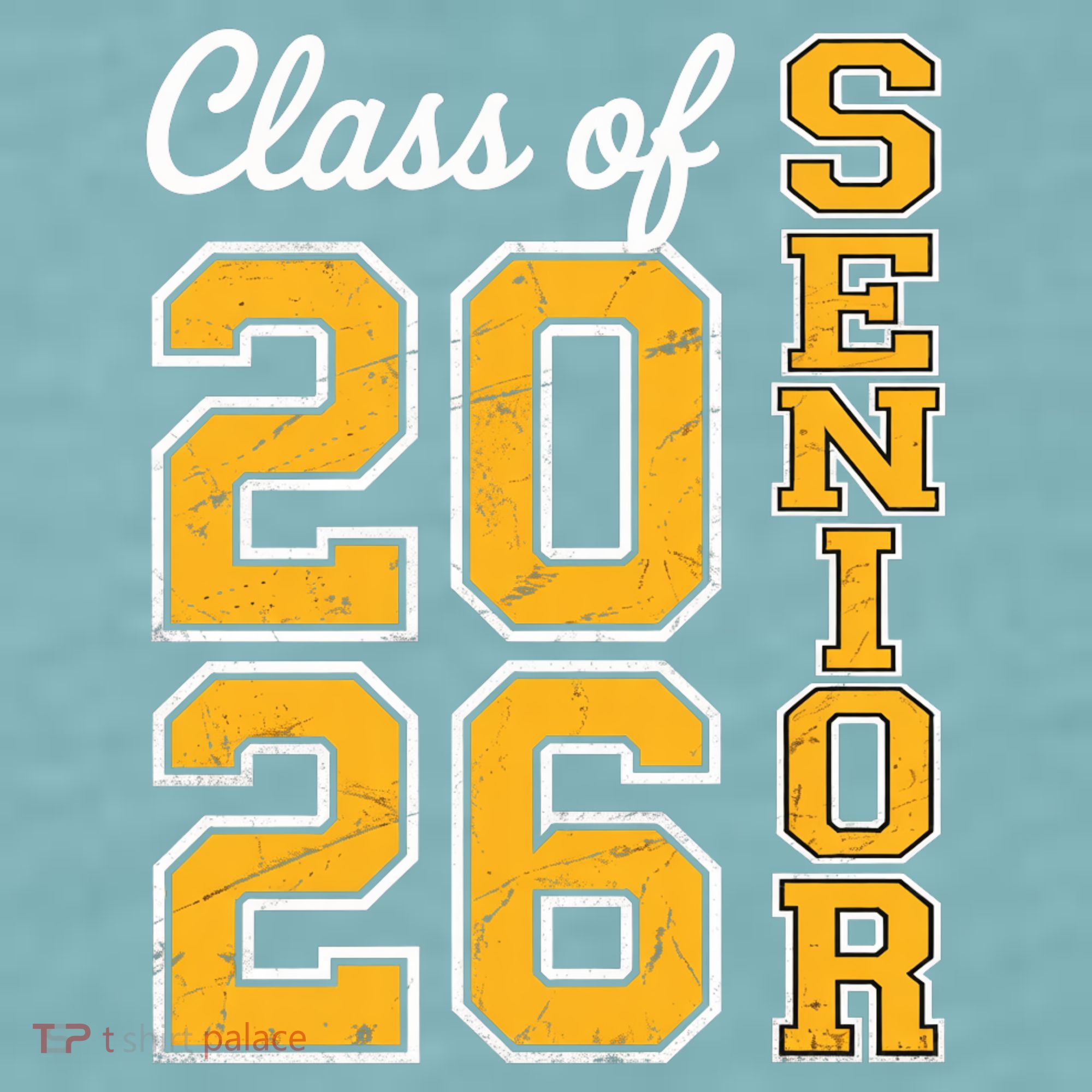 2026 Senior Graduation Sueded Cloud Jersey T-Shirt