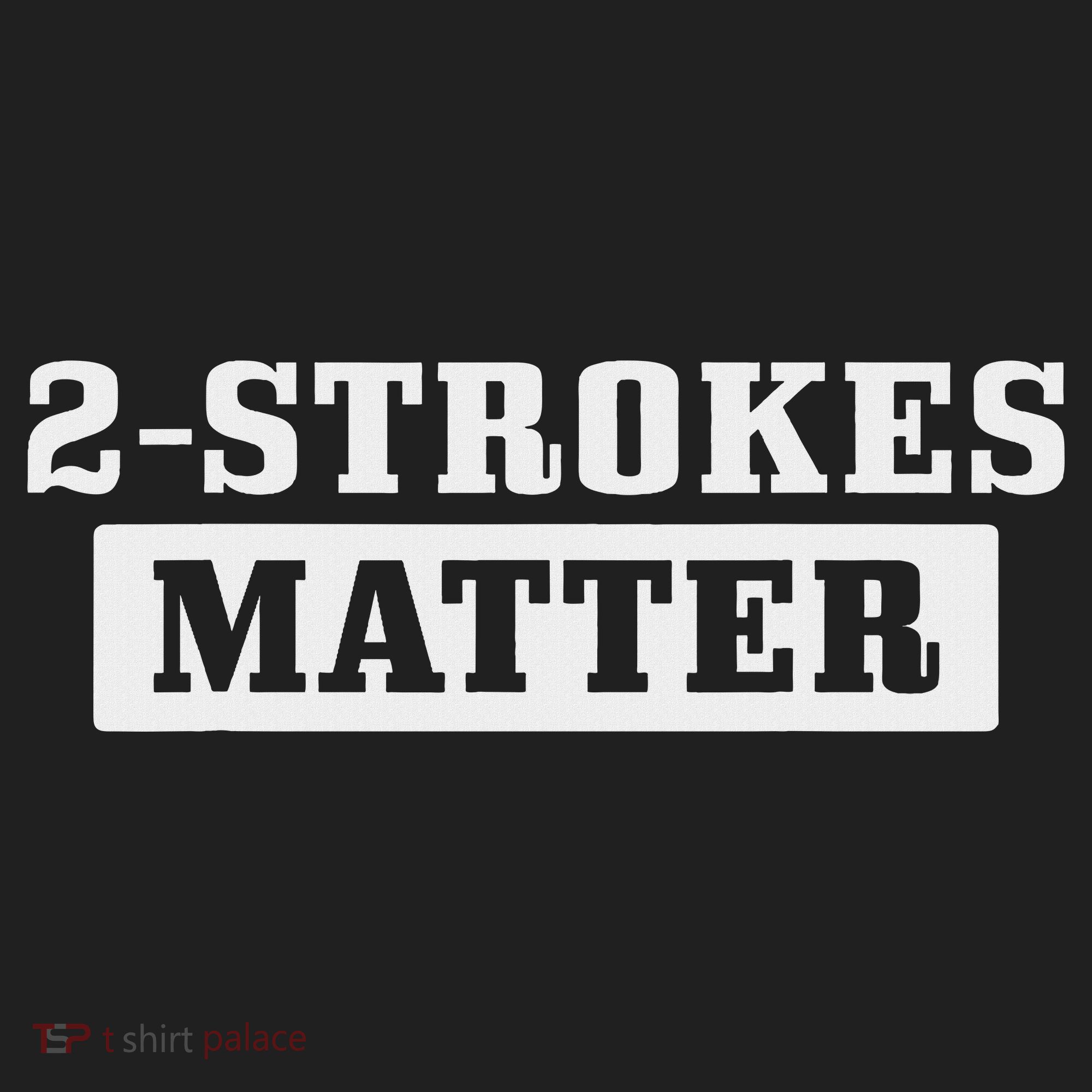 2 Strokes Matter Motorcycle Dirt Bike Racing Motocross Biker Golf Towel
