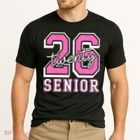 2026 Senior Twenty 26 Graduation Cooling Performance Crew T-Shirt thumb 2