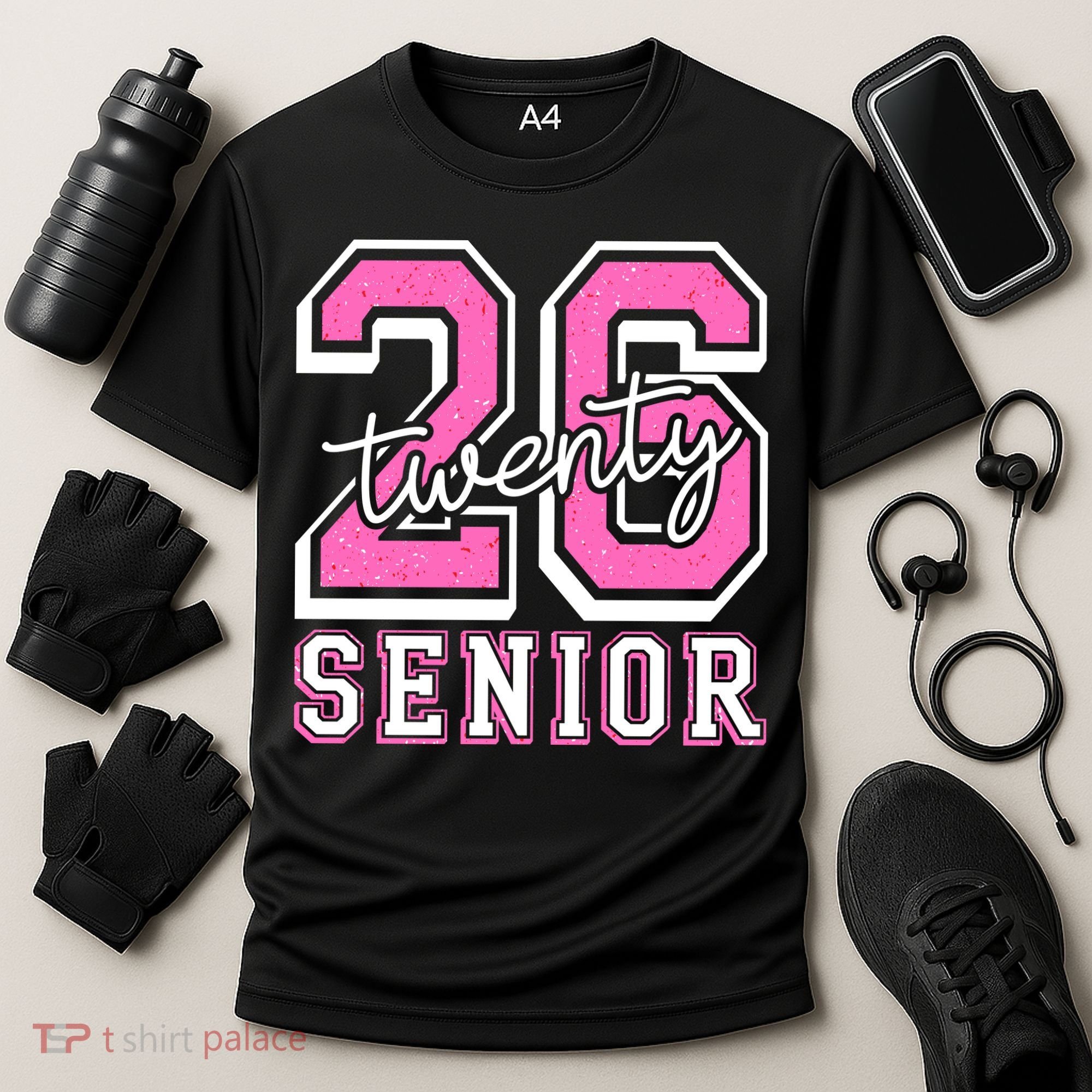 2026 Senior Twenty 26 Graduation Cooling Performance Crew T-Shirt