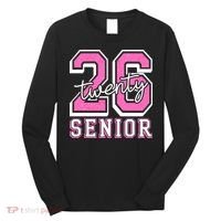 2026 Senior Twenty 26 Graduation Long Sleeve Shirt thumb 0