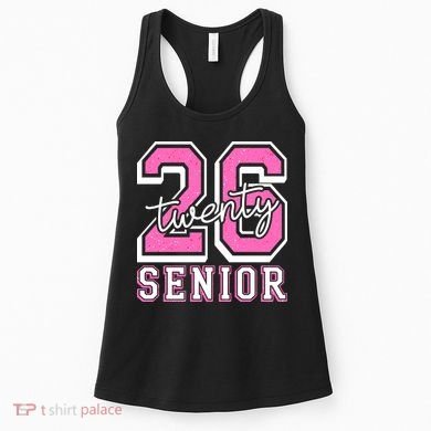 2026 Senior Twenty 26 Graduation Women's Tank Top