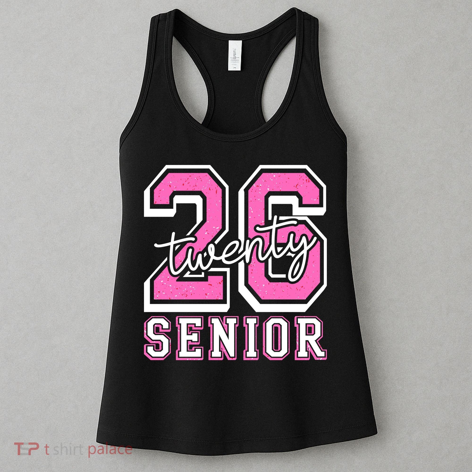 2026 Senior Twenty 26 Graduation Women's Tank Top