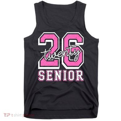 2026 Senior Twenty 26 Graduation Tank Top