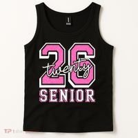 2026 Senior Twenty 26 Graduation Tank Top thumb 2