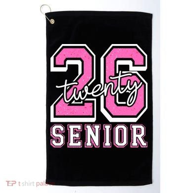 2026 Senior Twenty 26 Graduation Golf Towel