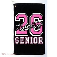 2026 Senior Twenty 26 Graduation Golf Towel thumb 0