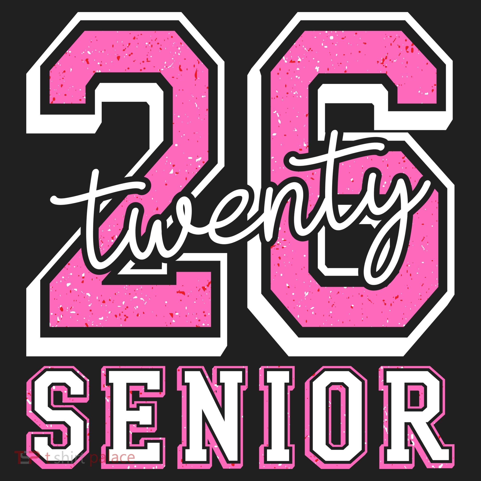 2026 Senior Twenty 26 Graduation Golf Towel