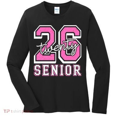 2026 Senior Twenty 26 Graduation Women's Long Sleeve Shirt