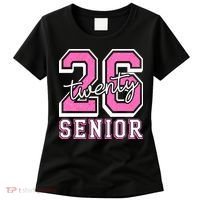 2026 Senior Twenty 26 Graduation Women's T-Shirt thumb 0