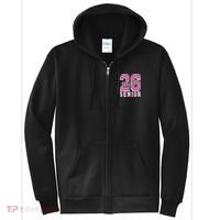 2026 Senior Twenty 26 Graduation Full Zip Hoodie thumb 0