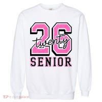 2026 Senior Twenty 26 Graduation Garment-Dyed Sweatshirt thumb 0