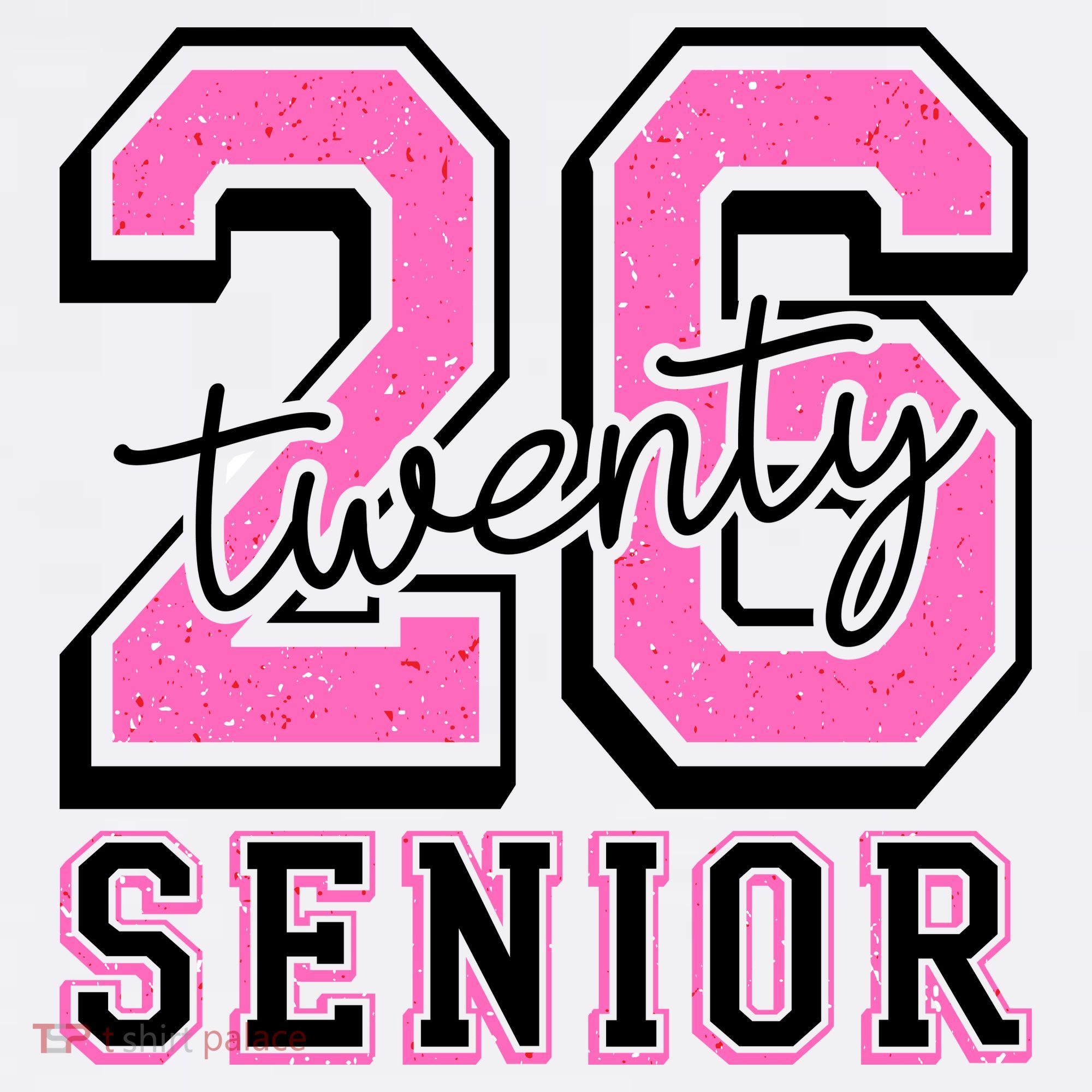 2026 Senior Twenty 26 Graduation Garment-Dyed Sweatshirt