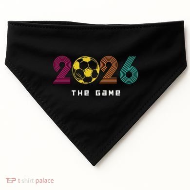 2026 Soccer The Game USA-Made Doggie Bandana