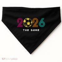 2026 Soccer The Game USA-Made Doggie Bandana thumb 0
