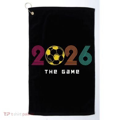 2026 Soccer The Game Golf Towel