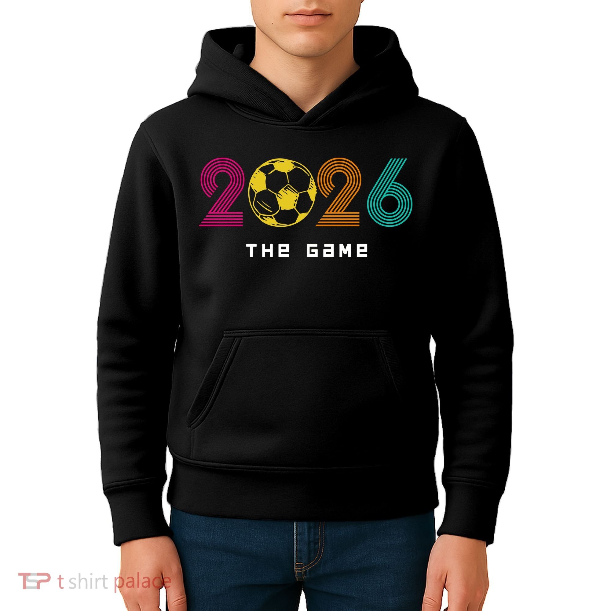 2026 Soccer The Game Kids Hoodie