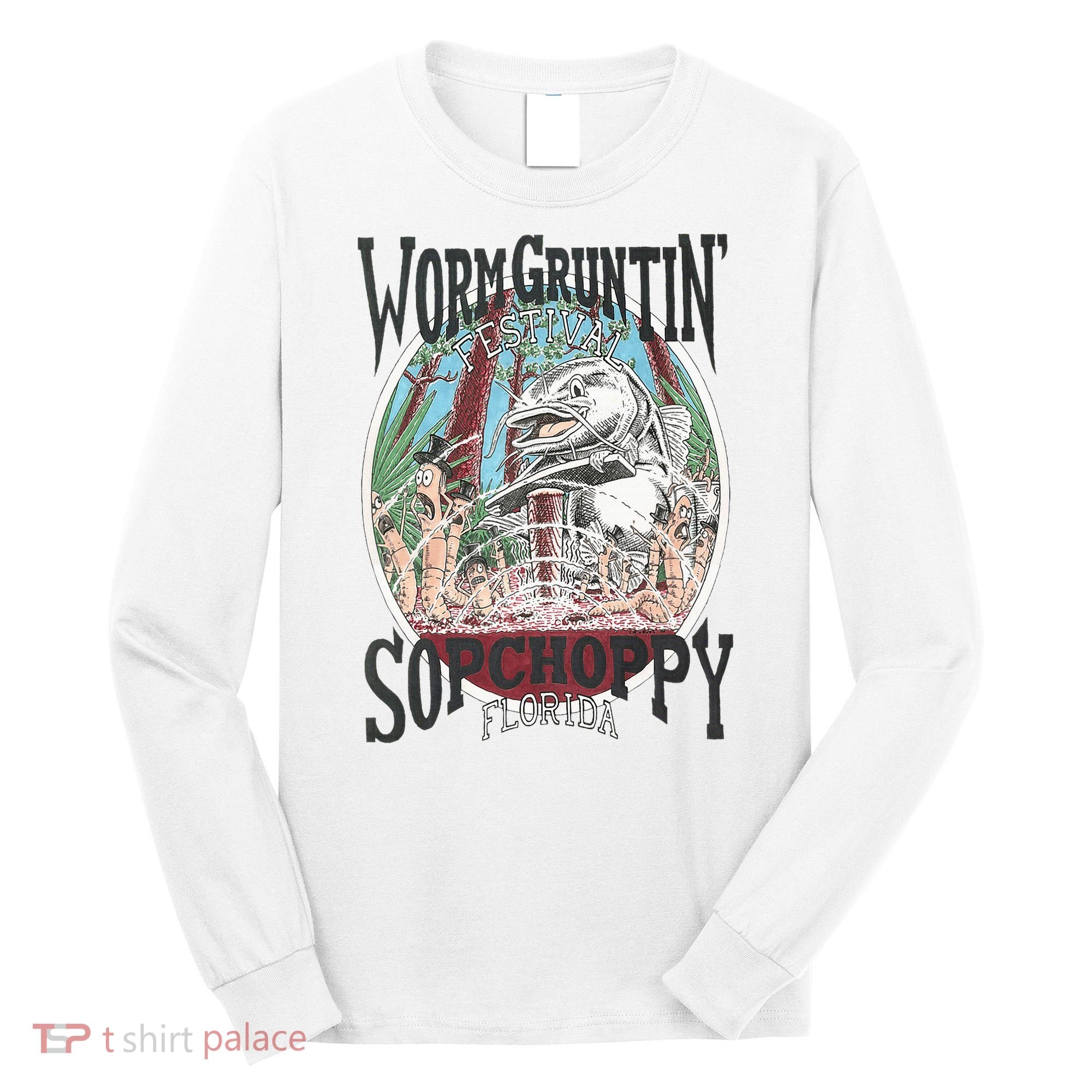2005 Sopchoppy Worm Grunting Festival Long Sleeve Shirt