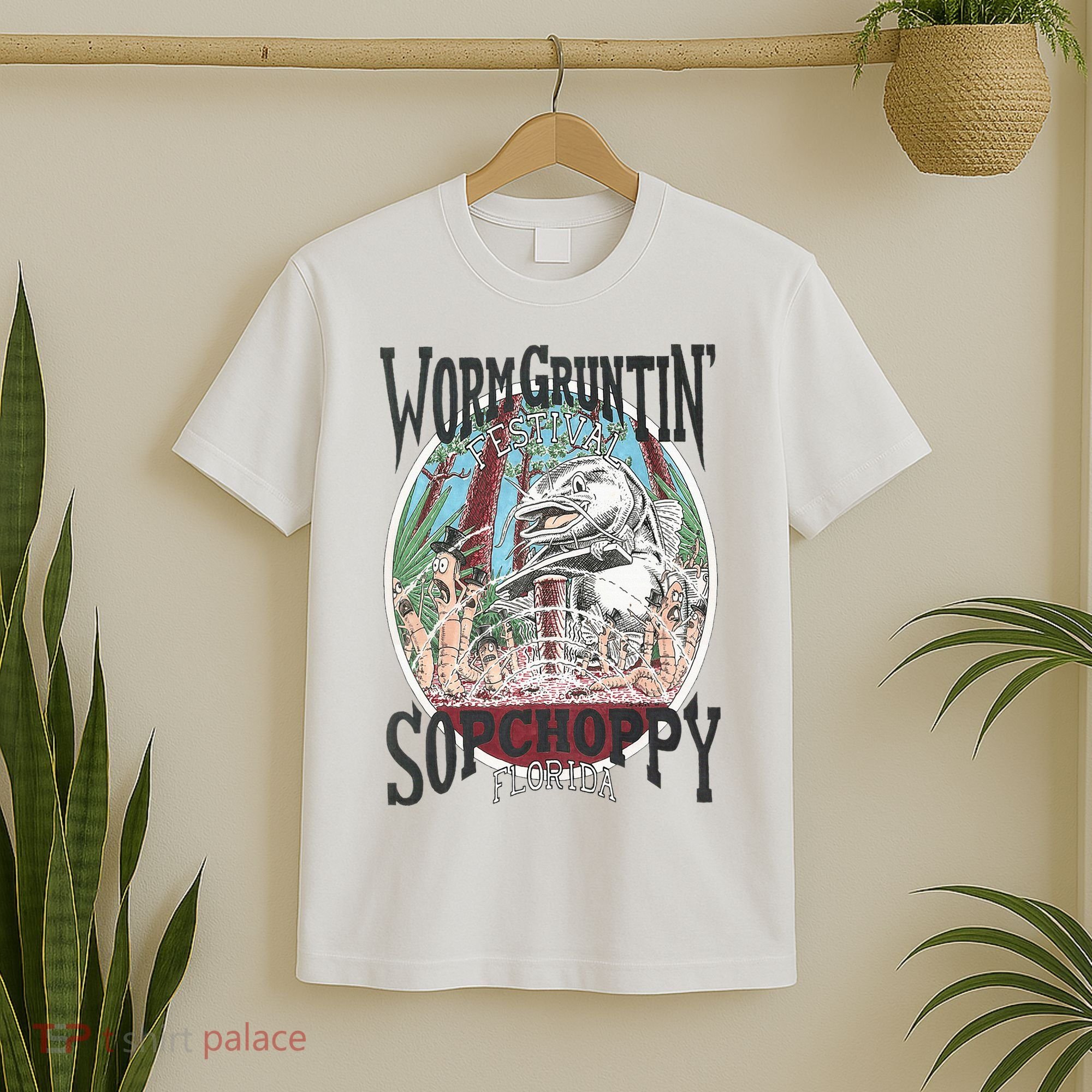 2005 Sopchoppy Worm Grunting Festival T-Shirt