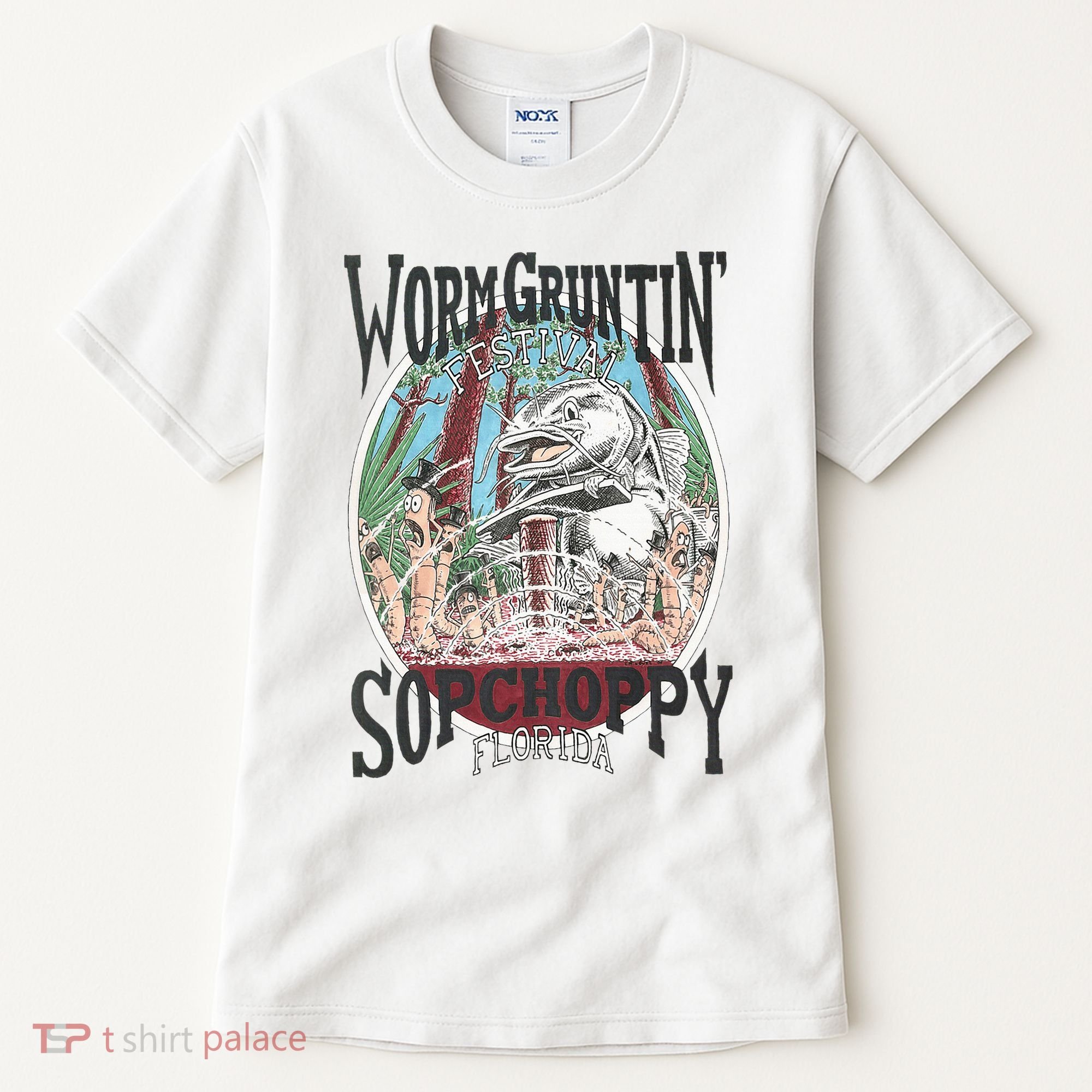 2005 Sopchoppy Worm Grunting Festival Tall T-Shirt