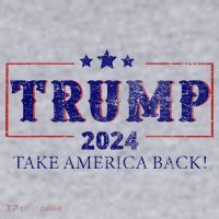2024 Take America Back Trump Make America Women's Sweatshirt thumb 2