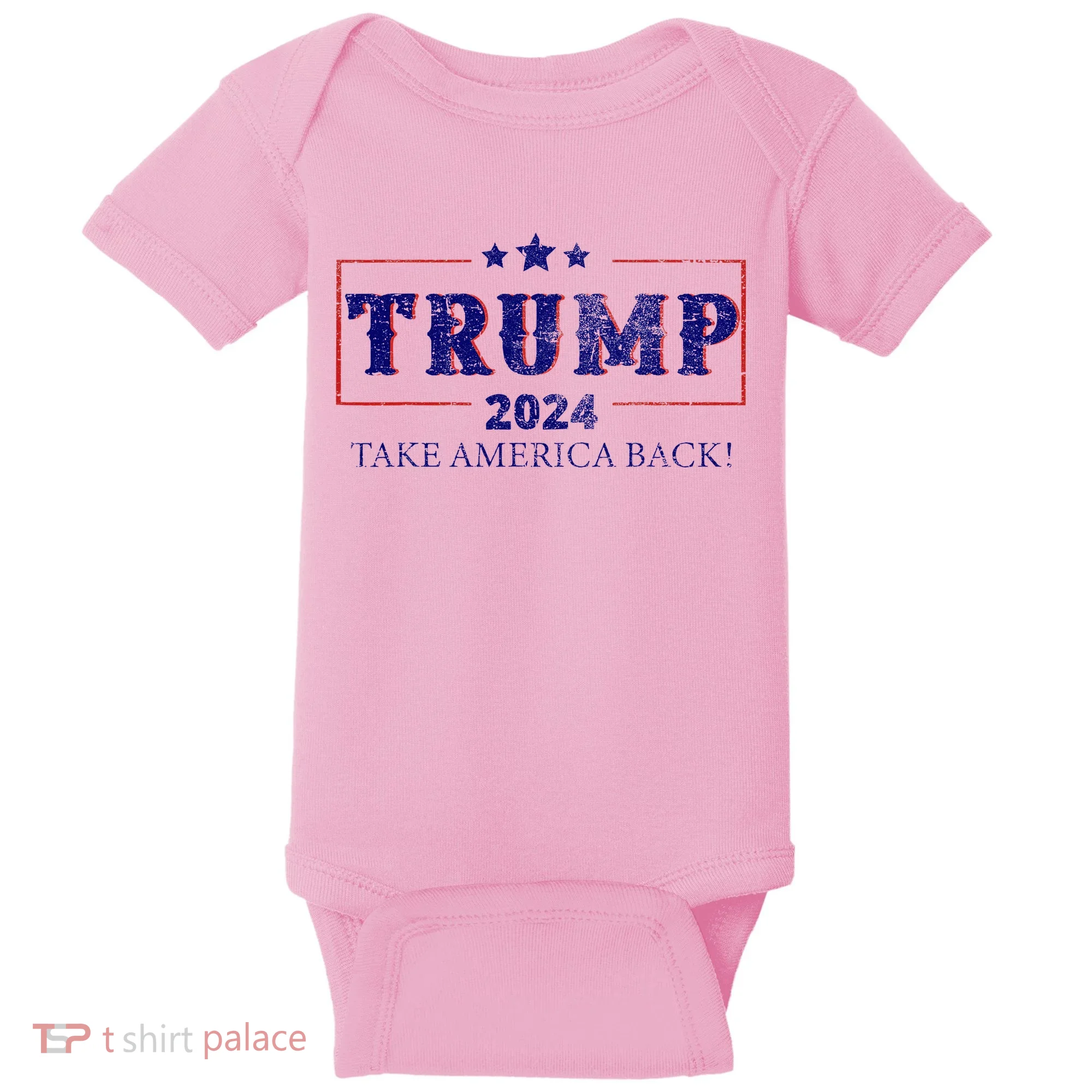 2024 Take America Back Trump Make America Baby Bodysuit
