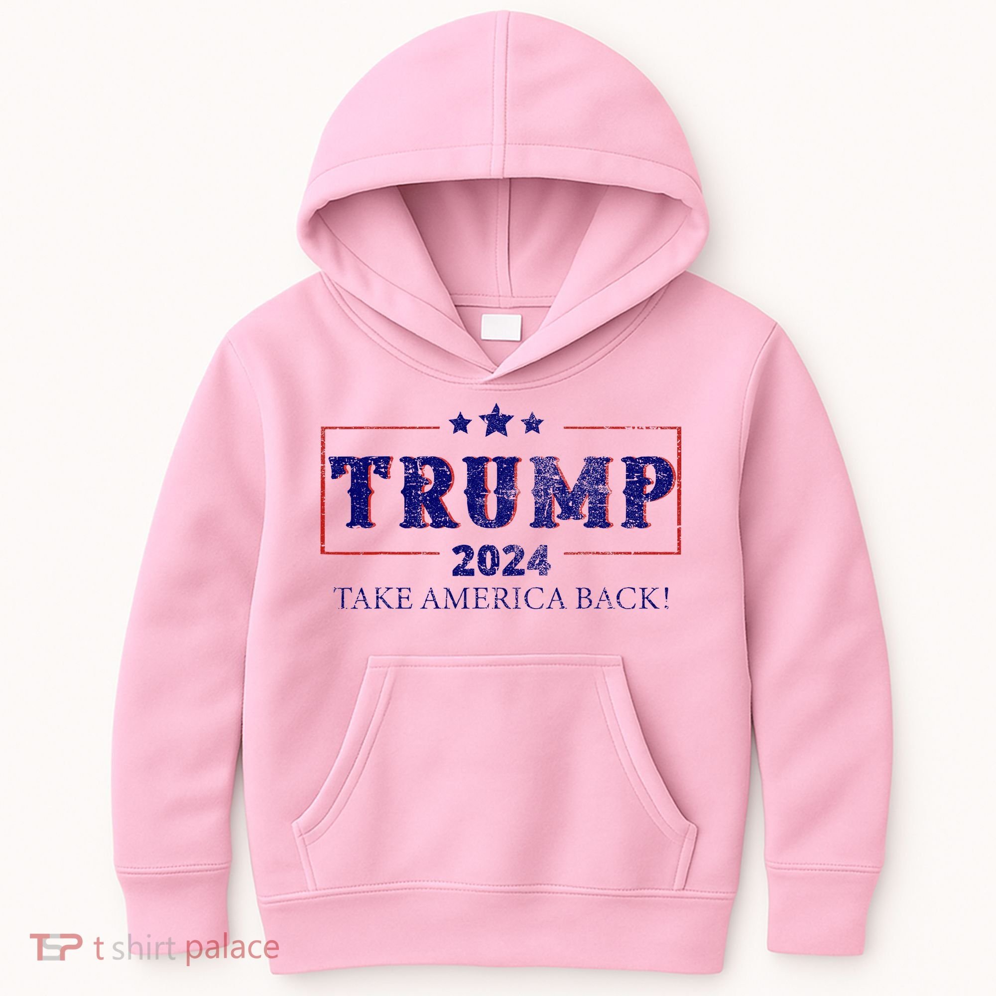2024 Take America Back Trump Make America Kids Hoodie
