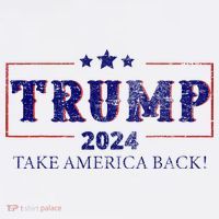2024 Take America Back Trump Make America USA-Made Doggie Bandana thumb 2