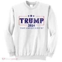 2024 Take America Back Trump Make America Sweatshirt thumb 0