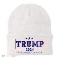 2024 Take America Back Trump Make America Beanie thumb 0